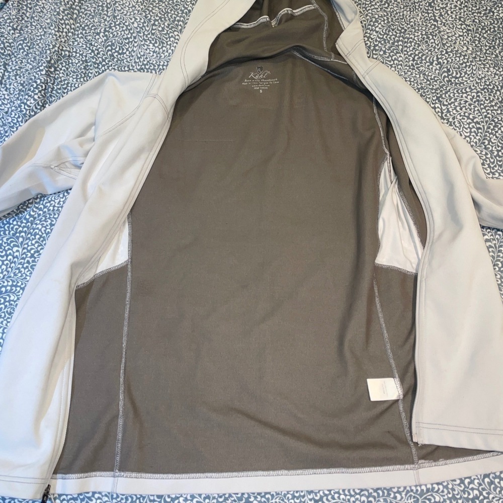 Kuhl Womens Gray Full Zip Hoodie Performance Jacket Activewear Gorpcore Small - Picture 5 of 13